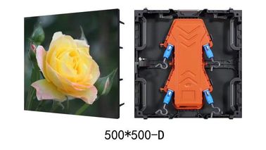 500*1000Mm Outdoor Rental Led Display Video Wall Light Cabinet Of Aluminum Die Casting