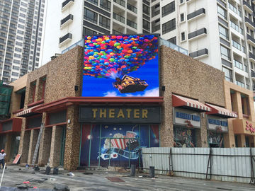 P10 P8 P6 outdoor media advertising billboard wall for full color video show
