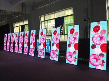 Banner Stand Custom Led Panels Poster Screen , Digital Led Display Board Durable