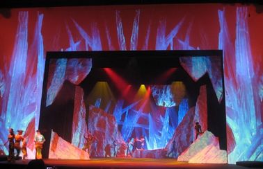 HD SMD 3IN1 rental LED billboards display stage Full Color 62500Dots