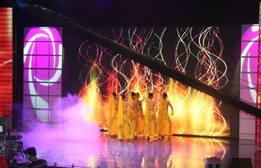 HD SMD 3IN1 rental LED billboards display stage Full Color 62500Dots