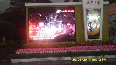 Full Color Led Display Billboard outdoor fixed installaiton super brightness RGB