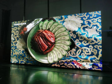 High Refresh Rate Outdoor Full Color LED Display 1R1G1B P2.5 For Advertising