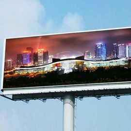 Full Color HD LED Billboard Display , P8 P6 P5 LED Video Panel Wall 6500cd