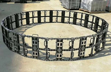 P3.91 Curved LED Wall Screen , Indoor Outdoor LED Screen Display 5500-6500 Nits