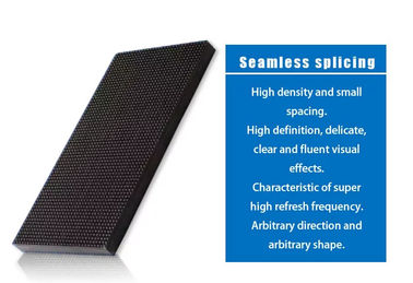 P3.91 Curved LED Wall Screen , Indoor Outdoor LED Screen Display 5500-6500 Nits