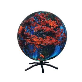 360 Degree Full Color Round Shape LED Display Ball Global Video Sphere 4mm Pixels