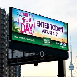 Video Giant outdoor LED Screens P8 Smd Wide Viewing Angle 100000 Hours Life Span