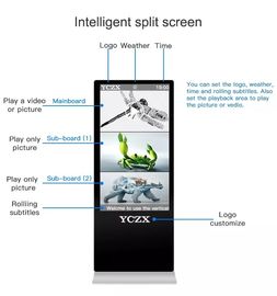 Indoor portable Advertising P2.5 P3 Media Poster LED Display Billboard