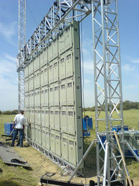 P3.91 4.81 Full Color LED Advertising Billboard 500*1000mm AC 110 220V 1920HZ