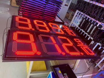 RF Gas Station 6500cd/sqm 2LM 10'' 7 Segment Led Display