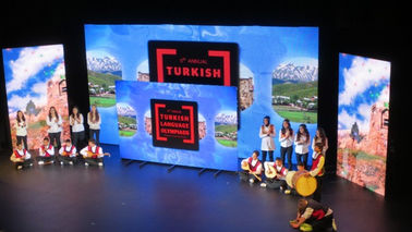 P4mm indoor Diecasting Aluminum slim LED Display Screens / High fresh rate