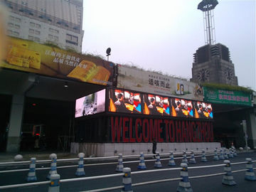 Adjustable Led Digital Advertising Billboards , 48bit synchronization with PC Led Display