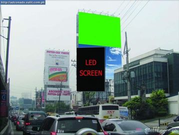 1 / 4 Scan High Definition Outdoor Led Advertising Billboard Waterproof 10000 dot / m2