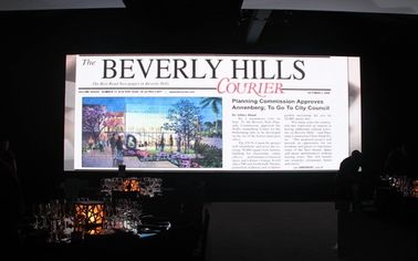 P5.2 Indoor LED Screens Advertising , 8192 Level High Definition LED Display