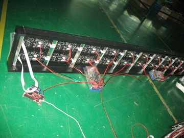 Indoor P7.62 Single Color Led Display modules , Moving Message LED Sign 17222 Dots / m2