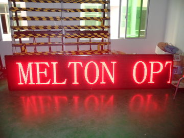 10mm Pixel 320 * 160mm Electronic Message Single Color Led Display Modules Waterproof