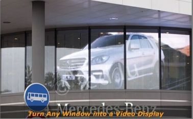 P10 Transparent Indoor Led Display Glass Screens For Glass Building Advertising Video Wall