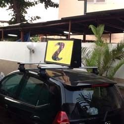 3G Wireless Wifi Taxi LED Display Full Color Double Sides Bus Led Display Screen