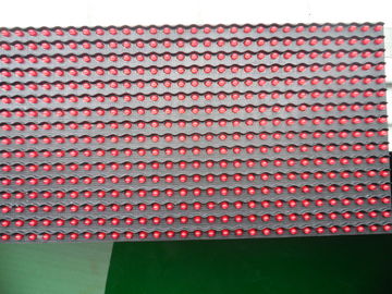 Semi-outdoor Red Color Led Display Modules Aluminum or Iron