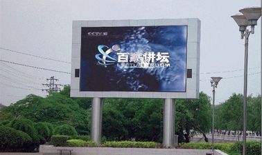 1/4 Scan Curved P10mm Full Color Outdoor Led Display With Wide Viewing Angle
