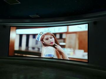 buy Full color p1.667 flexible led modules screen / indoor smd led soft screens ip43 online manufacturer