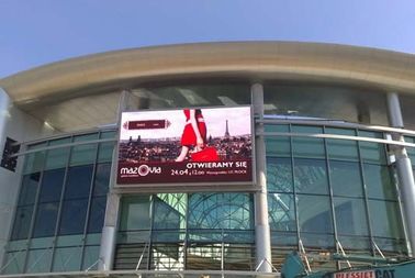 buy Outdoor Full Color Led Display P10 / 8000nits High Brightness Led Display online manufacturer