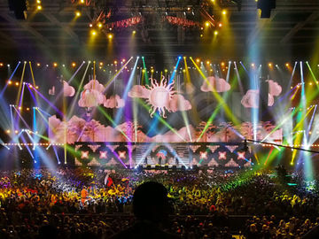 buy High Contrast Stage Ratio Indoor Led Screen P6 Rental , Die Casting Led Display online manufacturer