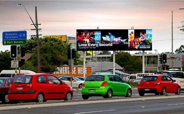 buy Full Color Waterproof Led Billboard Advertising , Outdoor Led Video Wall 110V / 60HZ online manufacturer