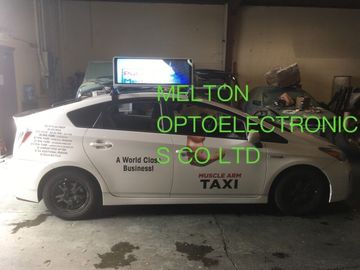 buy P5 P4 Led Car Taxi Top Mobile Led Display 4G Internet Slim Aluminum Cabinet online manufacturer