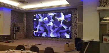 buy Black SMD Full Color Indoor LED Screens 4.8mm Pixel Pitch Synchronism Control Mode online manufacturer