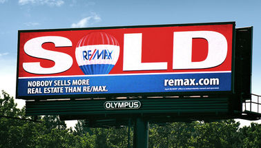 buy P10 1r1g1b Outdoor Full Color Led Billboard Display Screen 8000cd / Sq.m online manufacturer