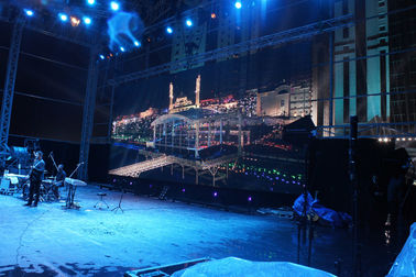 buy SMD 5050 3 In 1 Transparent Led Display 5000K P12.5 For Video Broadcasting online manufacturer